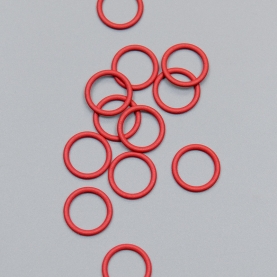 Red ring for bra, 11 mm (lauma 100) (ARTA-F) (009500)