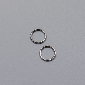 Silver ring for bra, 10 mm (6 DG/10), Wissner (009801)