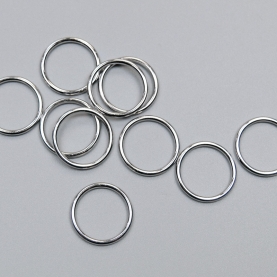 Silver ring for bra, 15 mm (6 DG/15), Wissner (010552)