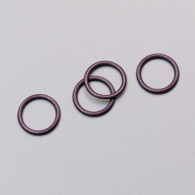 Plum wine ring for bra, 11 mm (lauma 076) (ARTA-F) (011107)