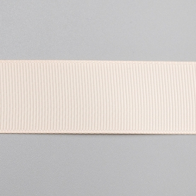 Bež grosgrain poliesterska traka, 25 mm (lauma 126) (011545)