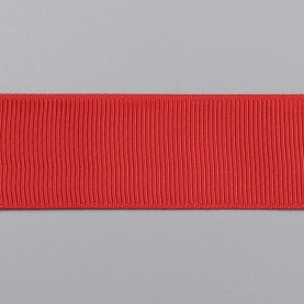 Crvena grosgrain poliesterska traka, 25 mm (lauma 100) (011549)