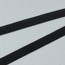 Elastic band, black, 10 mm (lauma 170) (001051)