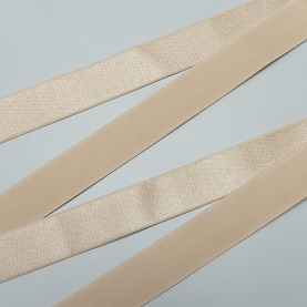 Roasted almond elastic bra strap, 30 mm (lauma 775) (001055)