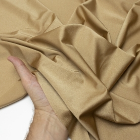 Shiny biflex fabric, tan (001133)