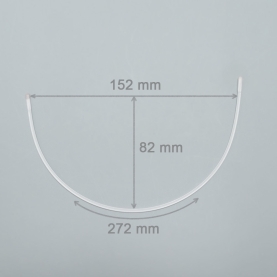 Bra žice, 110B (272 mm), Galbline, par (001110)