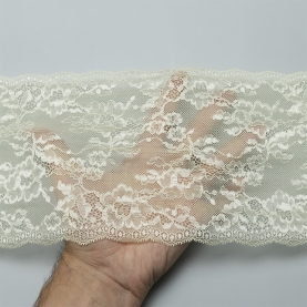 Elastic lace for lingerie, 17 cm, primrose (001187)