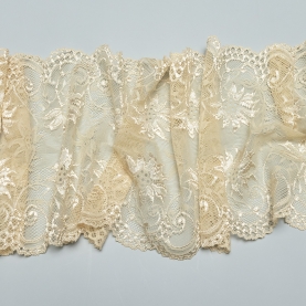 Elastic lace for lingerie, 18 cm, puma (lauma 1352) (001202)