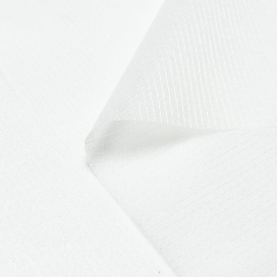 Non-woven thread-stitched flizelin, 41 g/m2, 90 cm, white (Kufner) (001283)