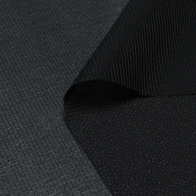 Knit interlining fabric, 39 g/m2, 90 cm, black (Kufner) (001285)