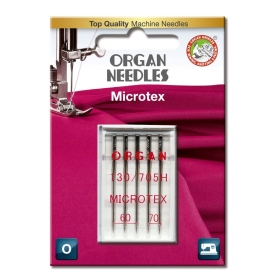 Sewing needles Organ, Microtex, 60-70, 5pc. (001314)