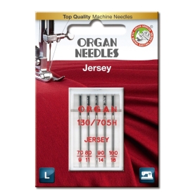 Sewing needles Organ, Jersey, 70-100, 5pc. (001315)