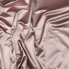 Duchesse silk fabric, pink powder (001329)