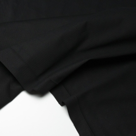 Gabardine fabric with black herringbone (001341)