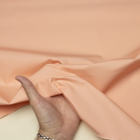 Heavy poplin fabric, peach (001351)