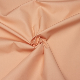 Heavy poplin fabric, peach (001351)