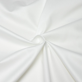 Gabardine cotton fabric, optic white (001354)