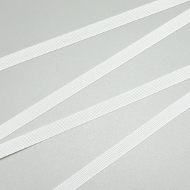 Grosgrain ribbon, 10 mm, off white (001362)