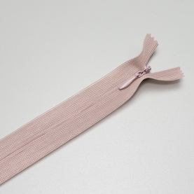 Invisible zipper type 3, rose taupe 026, 60 cm (001407)