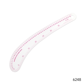 6248 Plastic curve ruler 48 cm, Kearing (001455)