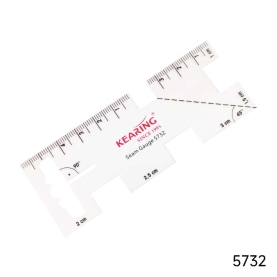 Transparent plastic measuring gauge, Kearing (001462)