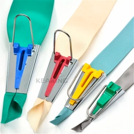 Bias tape maker set, 5 sizes (001466)